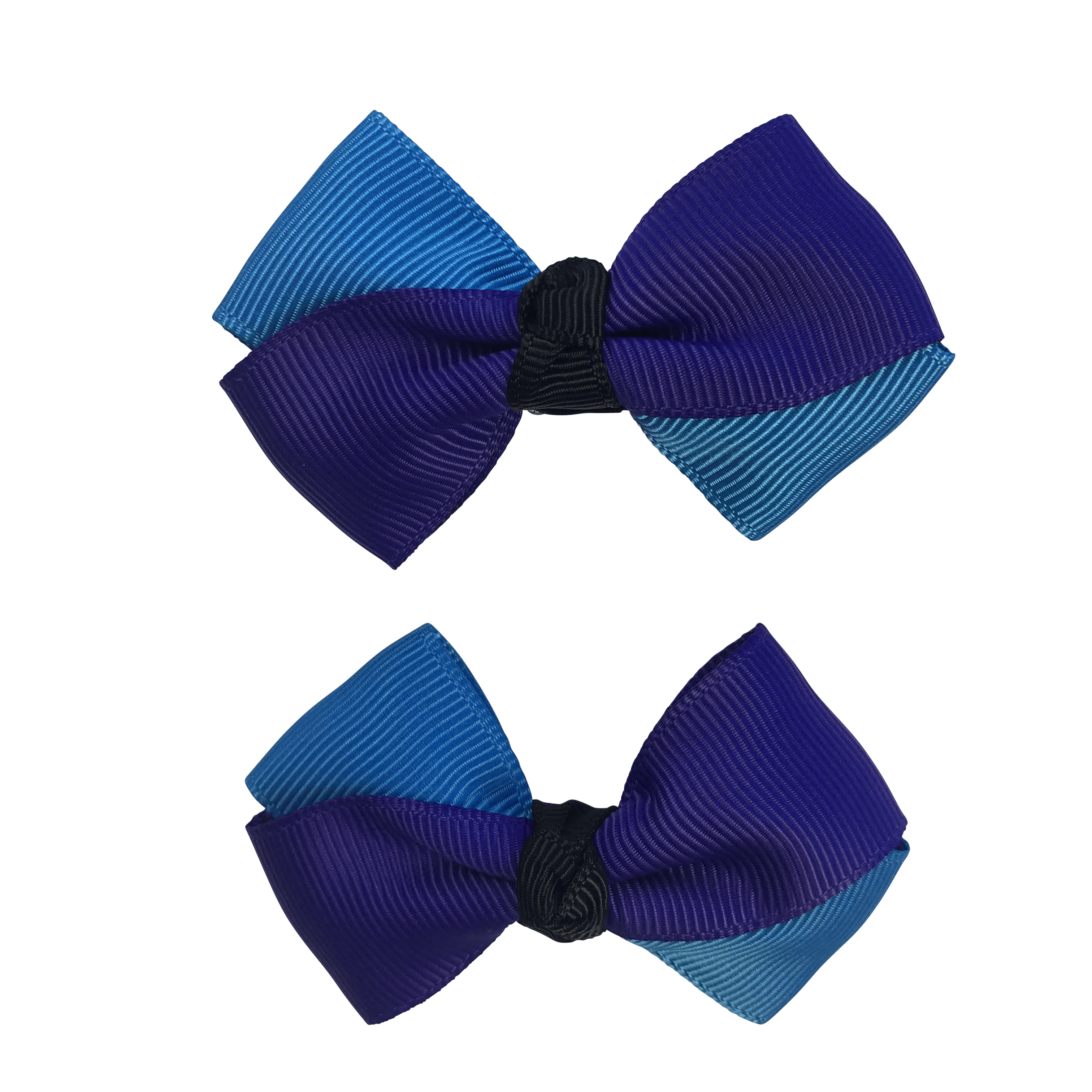 Sea Blue & Purple & Black Hair Accessories