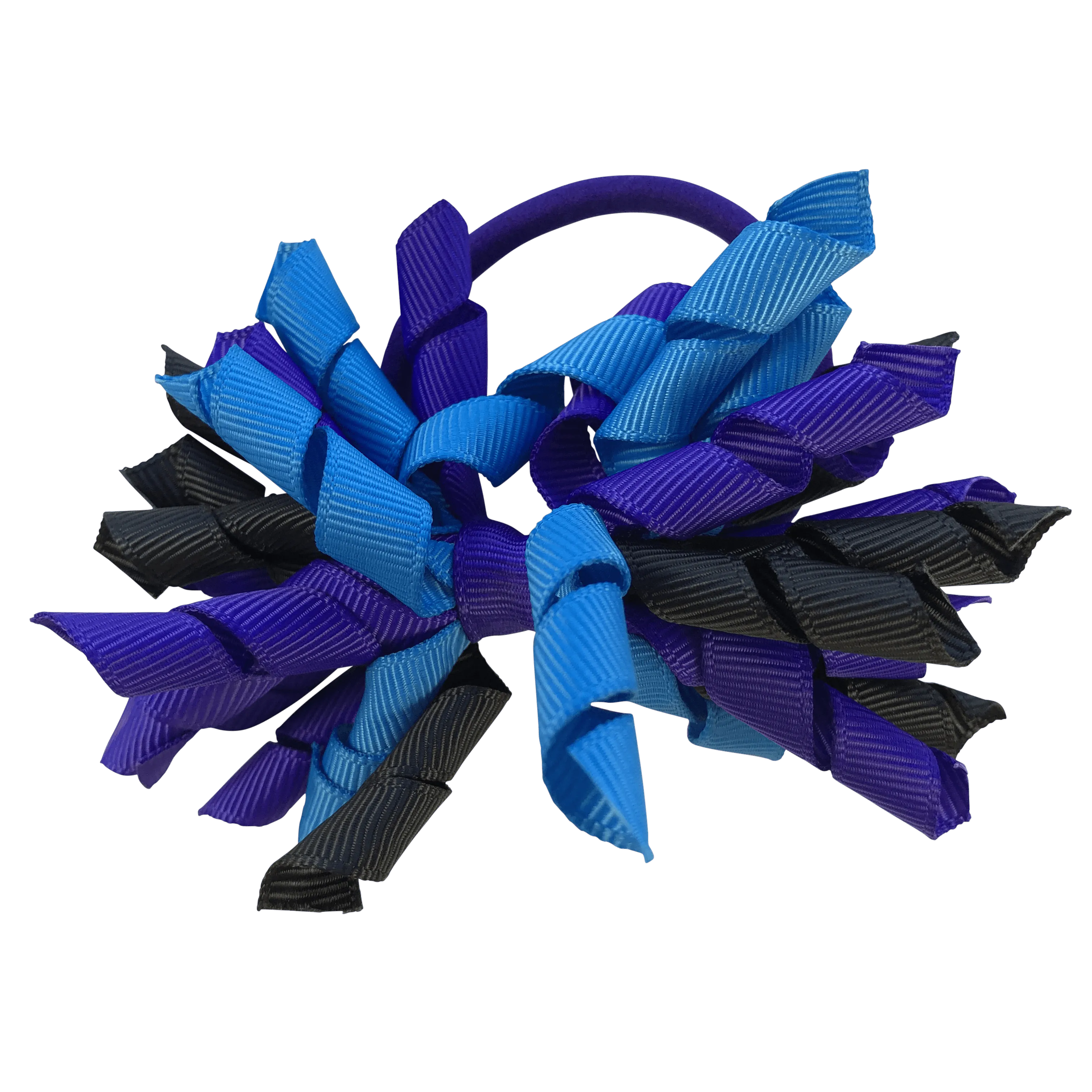 Sea Blue & Purple & Black Hair Accessories