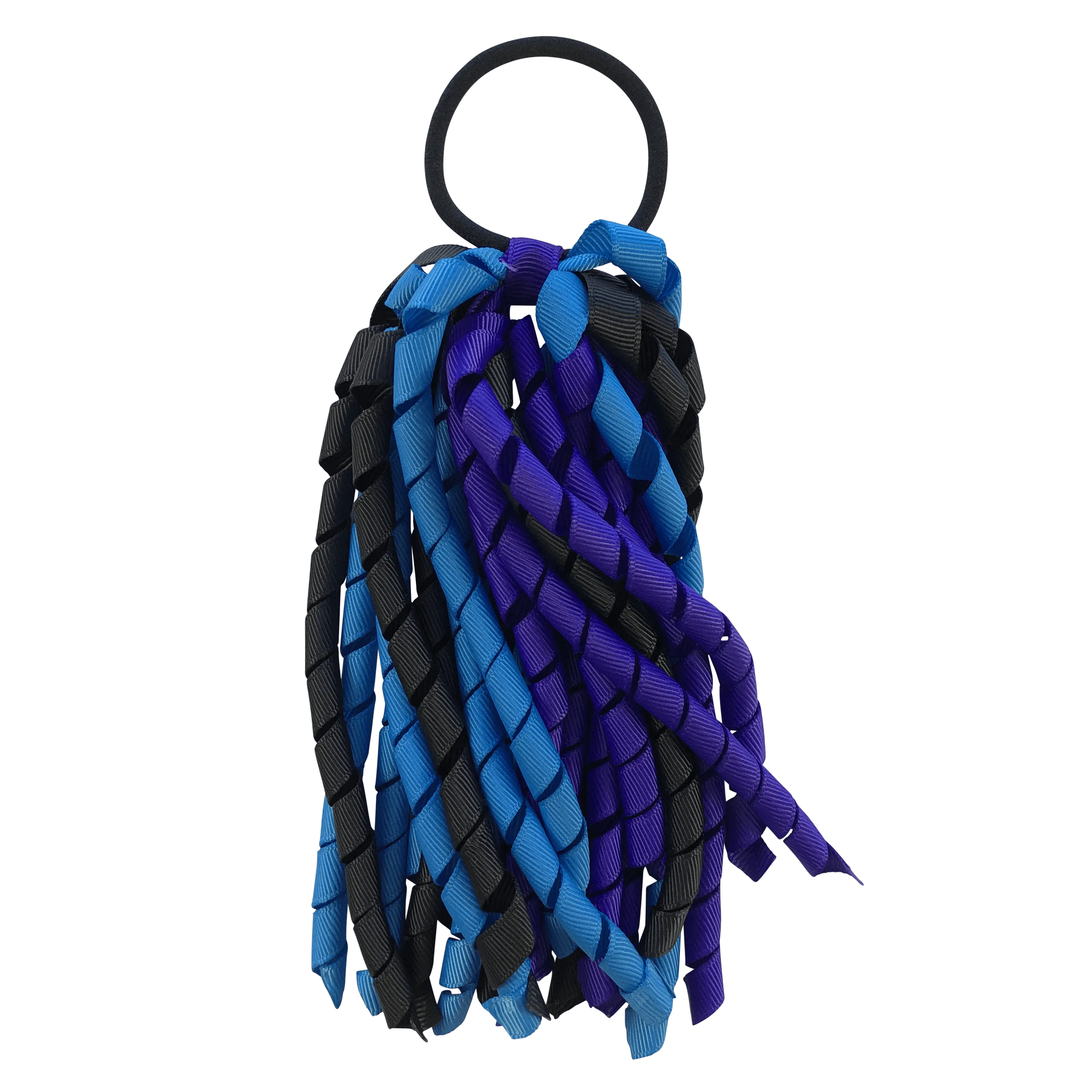 Sea Blue & Purple & Black Hair Accessories