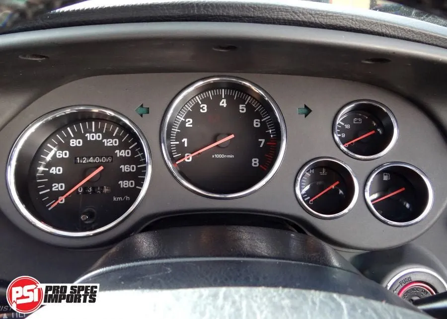 Series 2 Supra Complete 13pc Chrome Dash Ring Set - Years '96 to '02