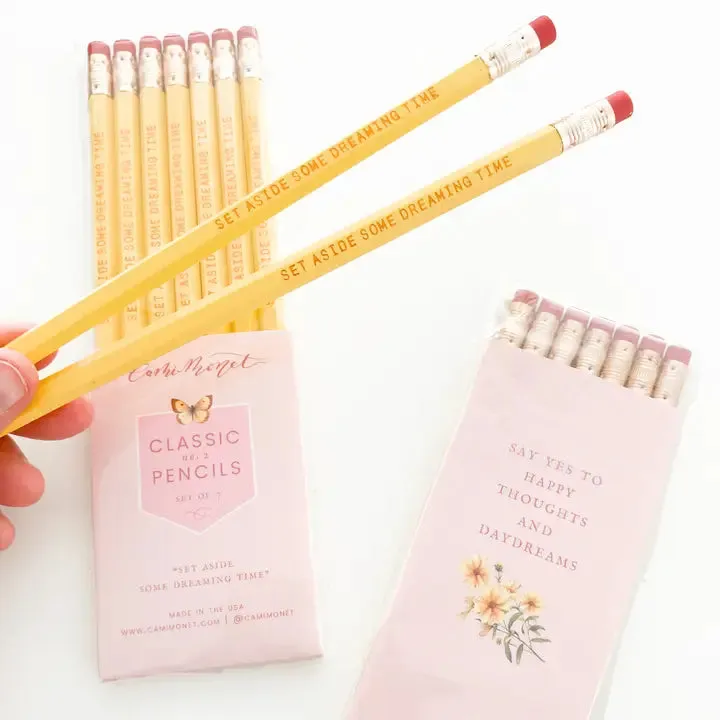 'Set Aside Some Dreaming Time' Pencil Set