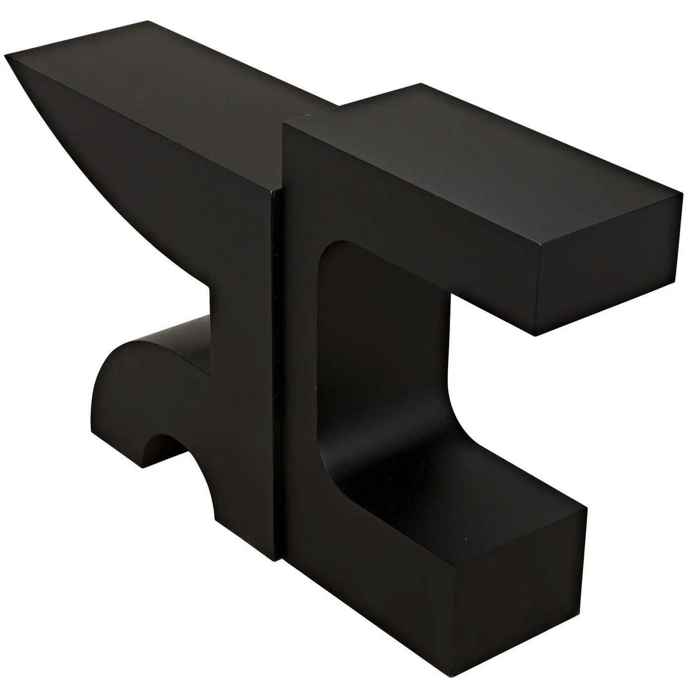 Shiba Console, Black Steel