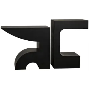 Shiba Console, Black Steel