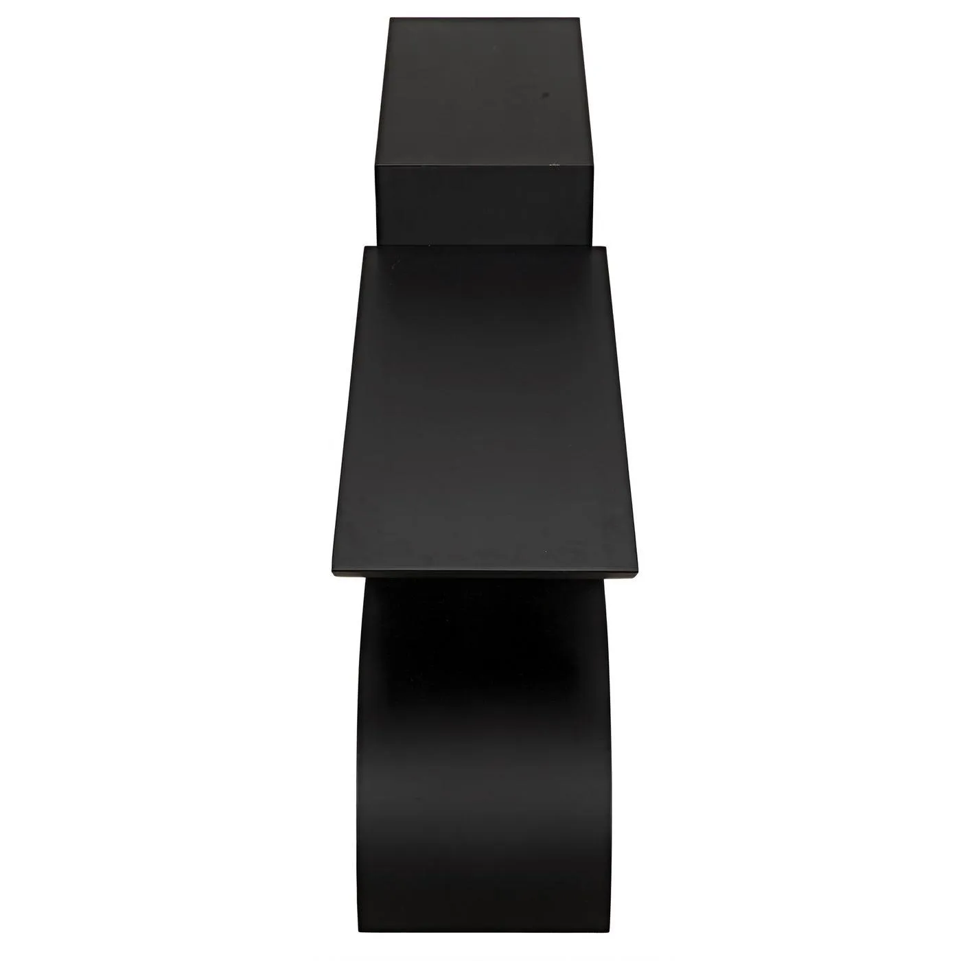 Shiba Console, Black Steel