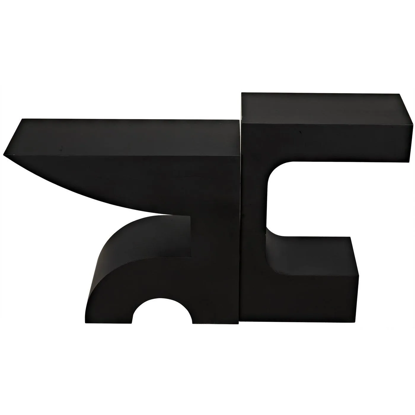 Shiba Console, Black Steel