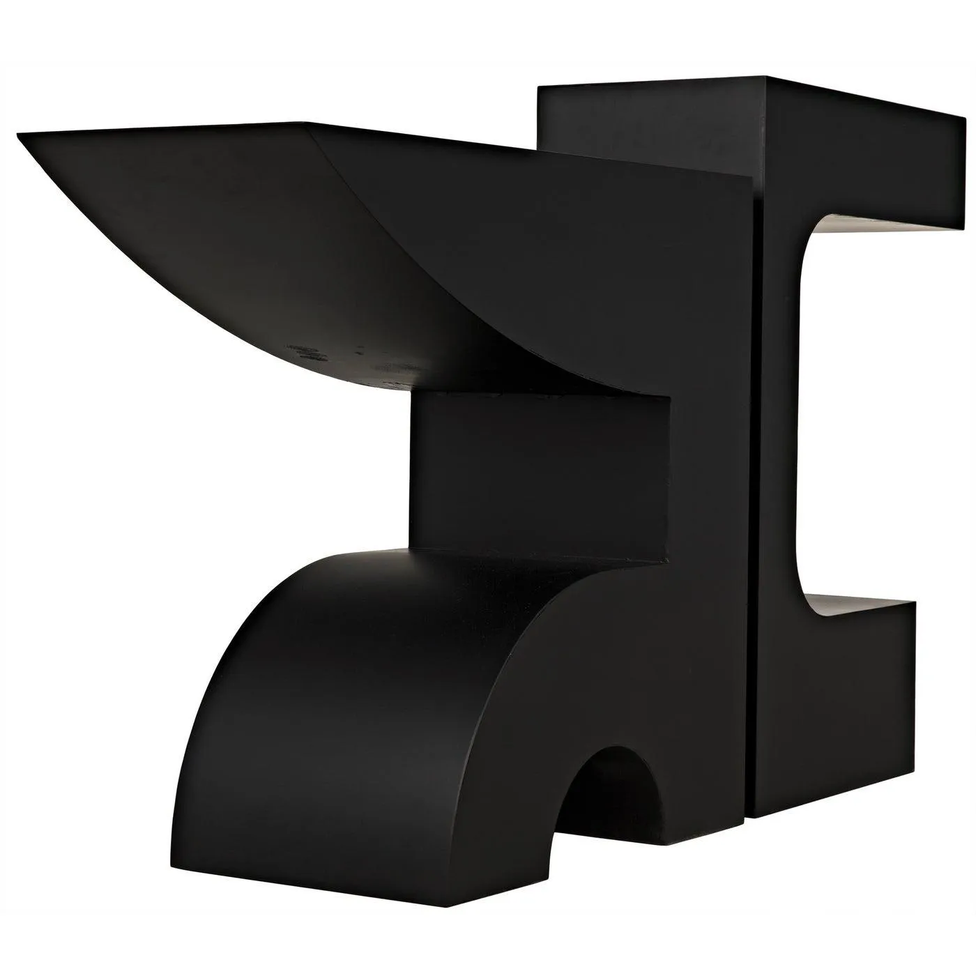 Shiba Console, Black Steel