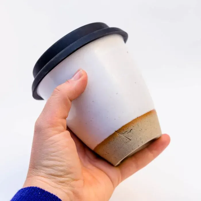 Silicone Lid 8cm - Black Small