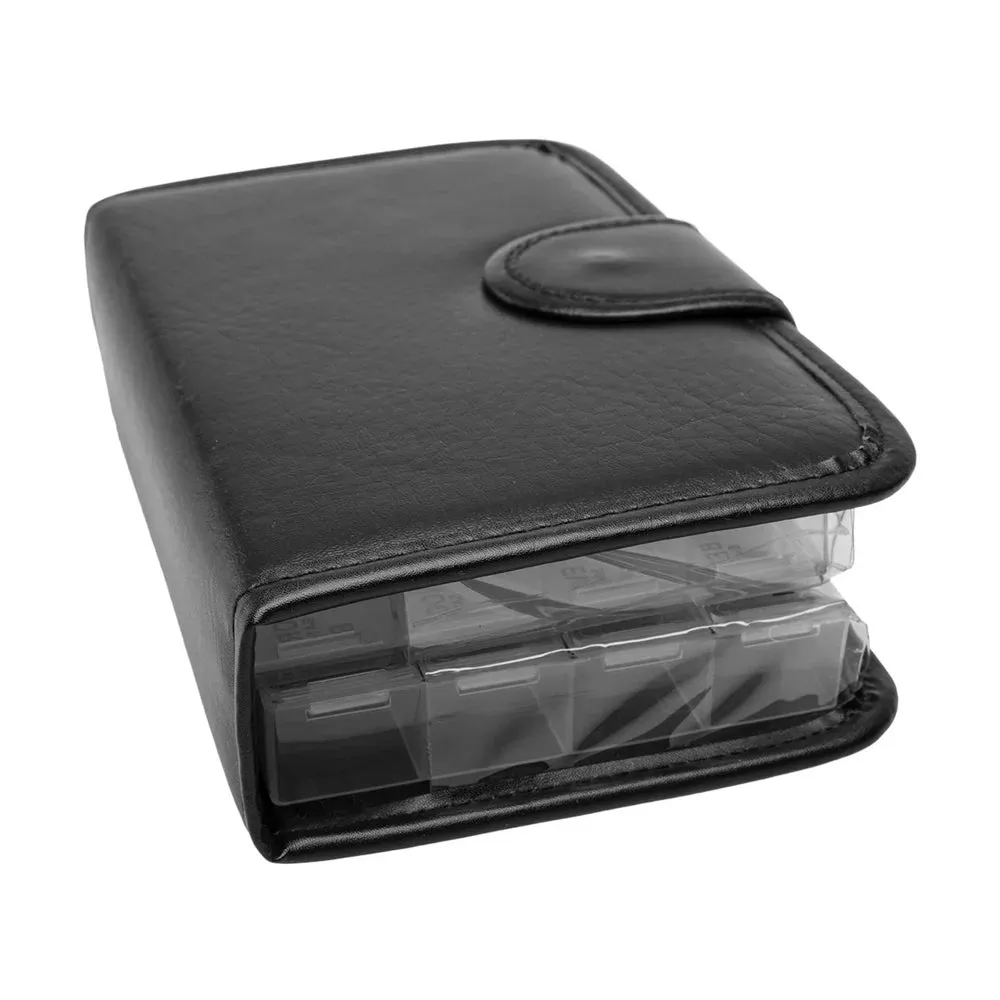 Simply Genius Daily Pill Box Organizer Travel Case, 7 or 14 Day Am Pm