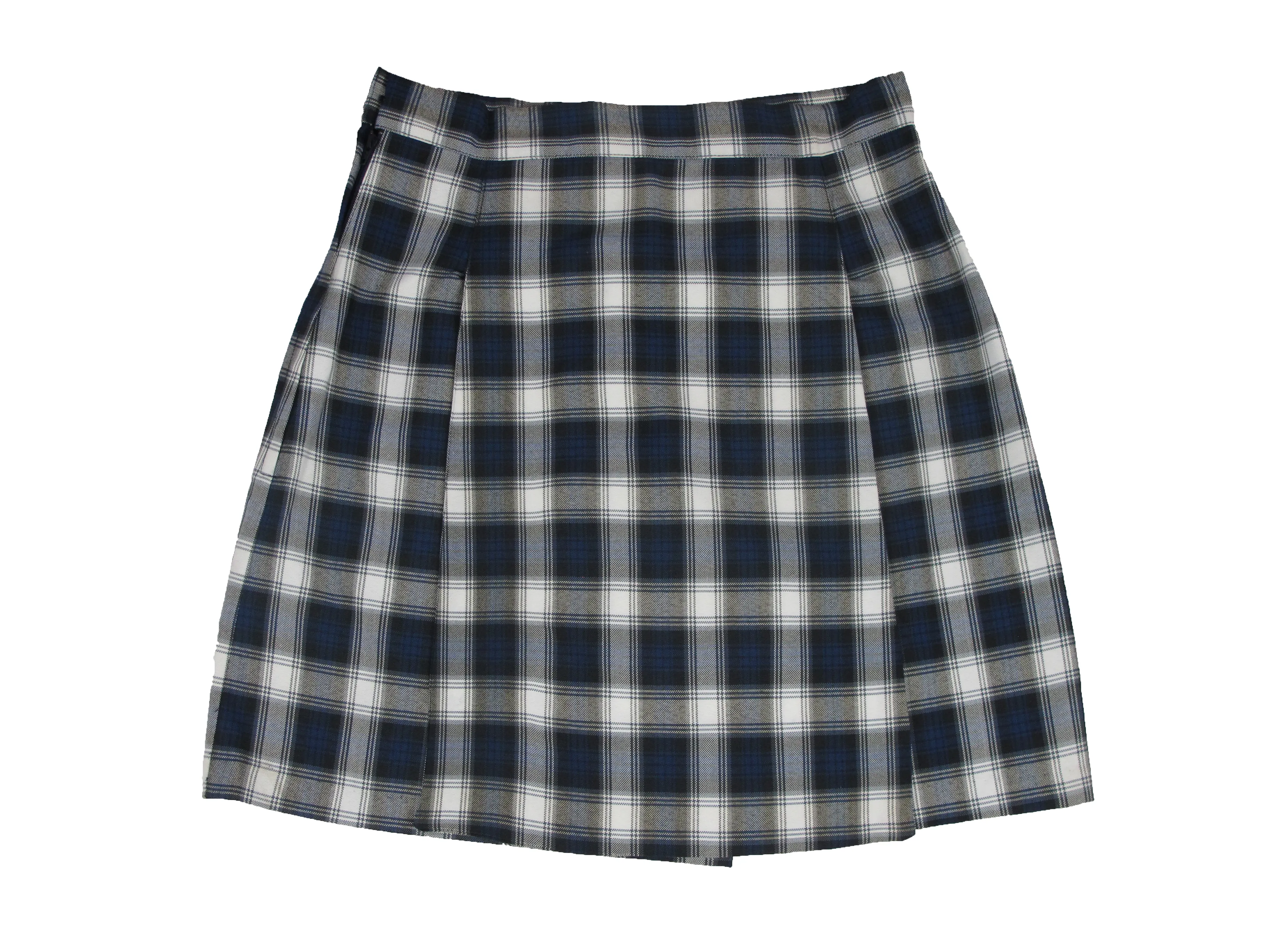 Skort, Plaid #64 with Front and Back Flap