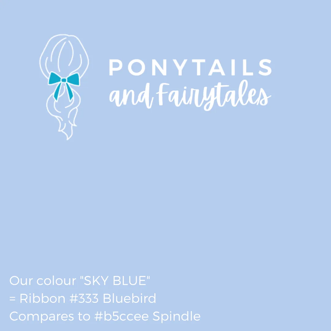 Sky Blue Hair Accessories