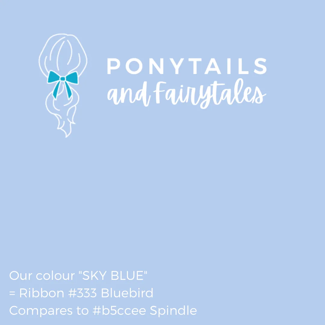 Sky Blue Hair Accessories