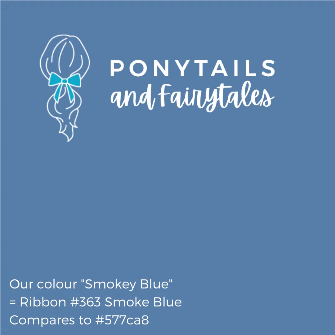 Smokey Blue Hair Accessories