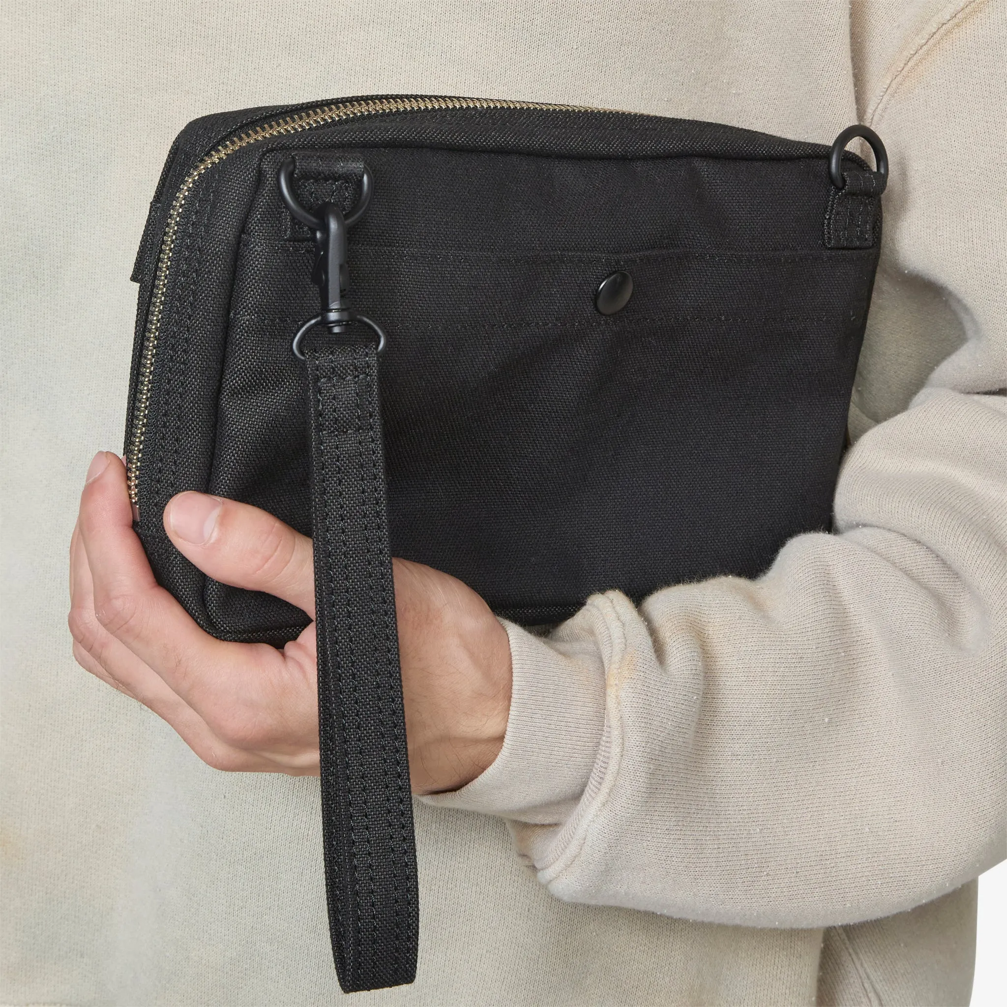 Smoky 2-Way Shoulder Bag Black