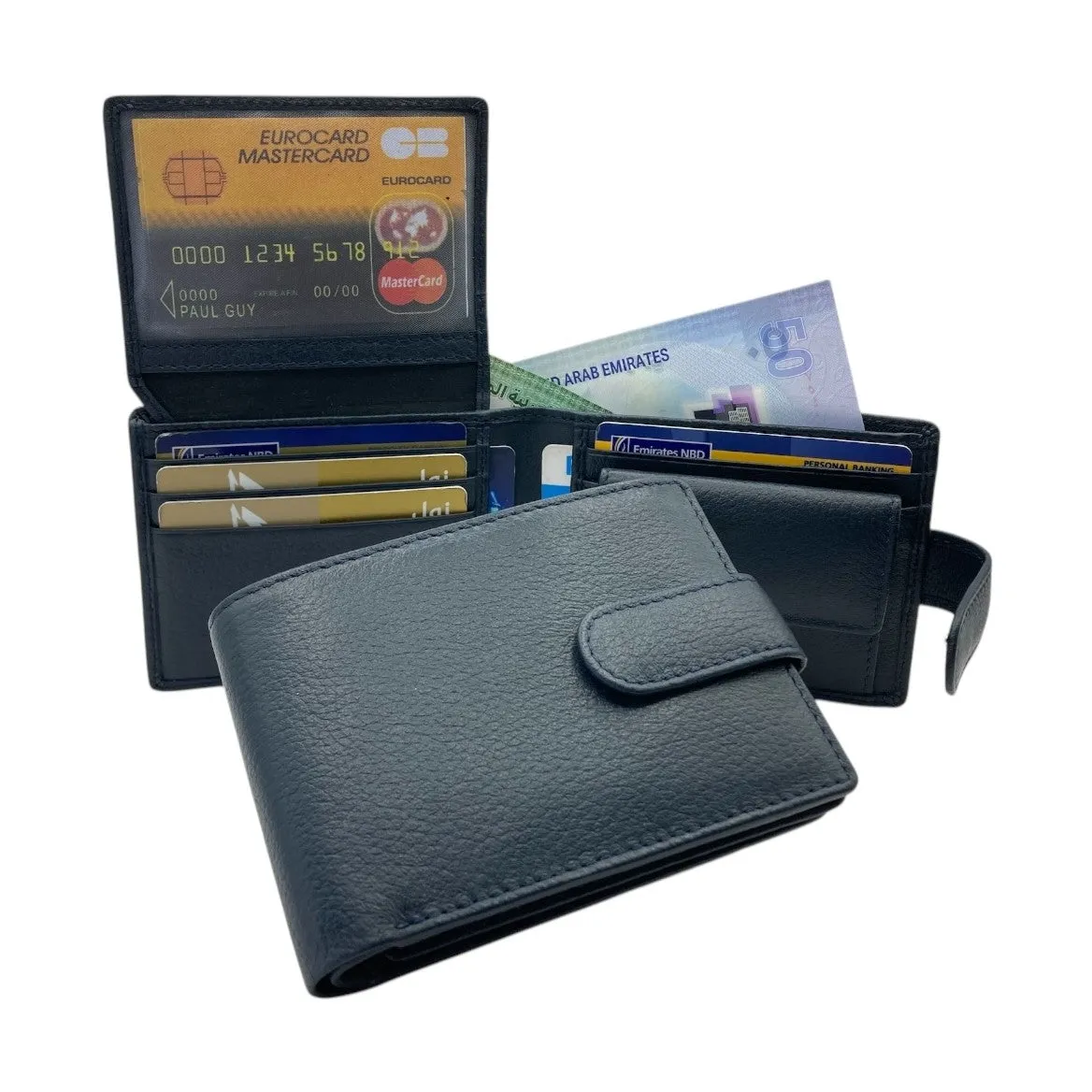 Smooth Top Grain Billfold Wallet # 1347 CP LOOP