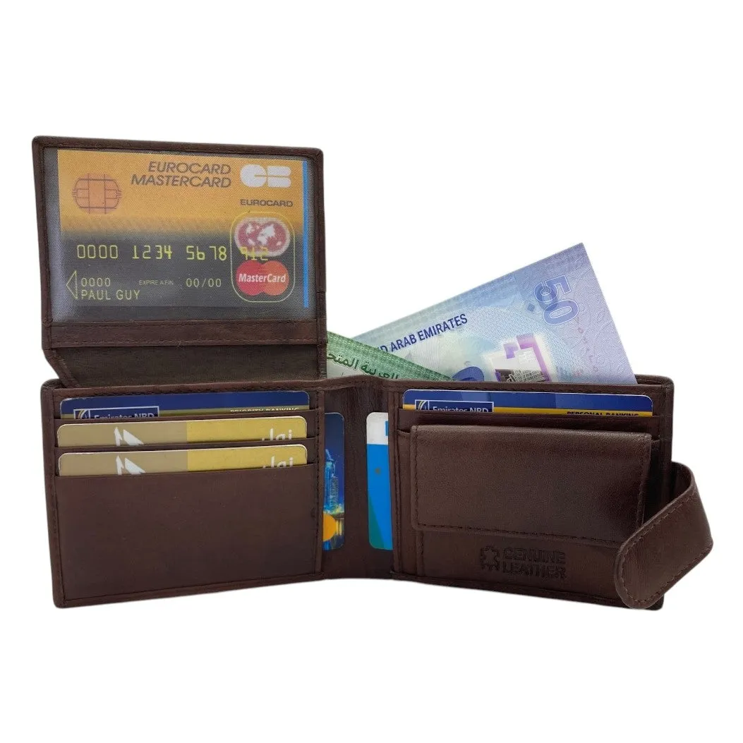 Smooth Top Grain Billfold Wallet # 1347 CP LOOP
