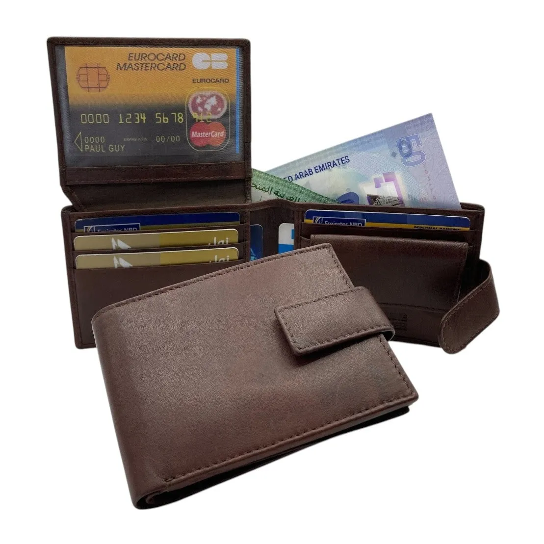 Smooth Top Grain Billfold Wallet # 1347 CP LOOP