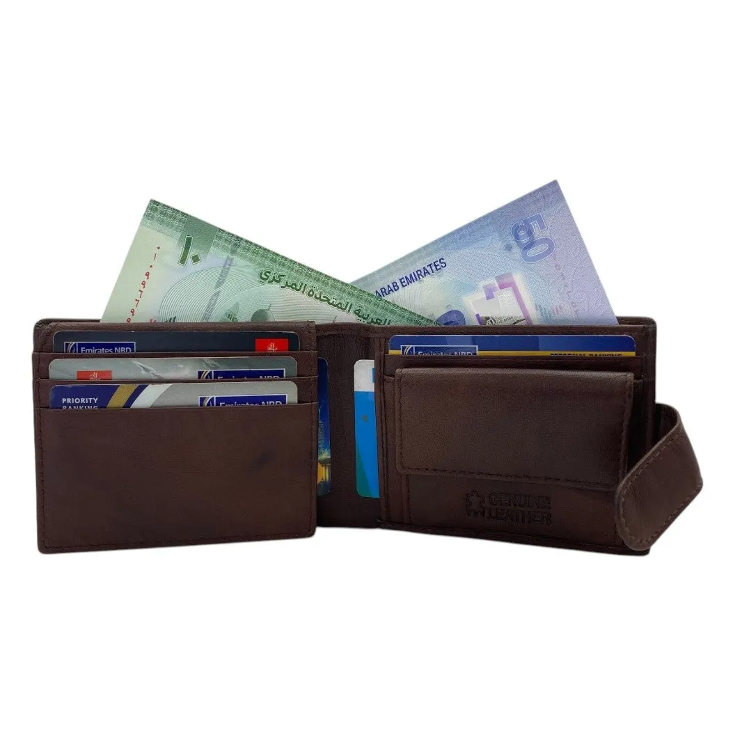 Smooth Top Grain Billfold Wallet # 1347 CP LOOP