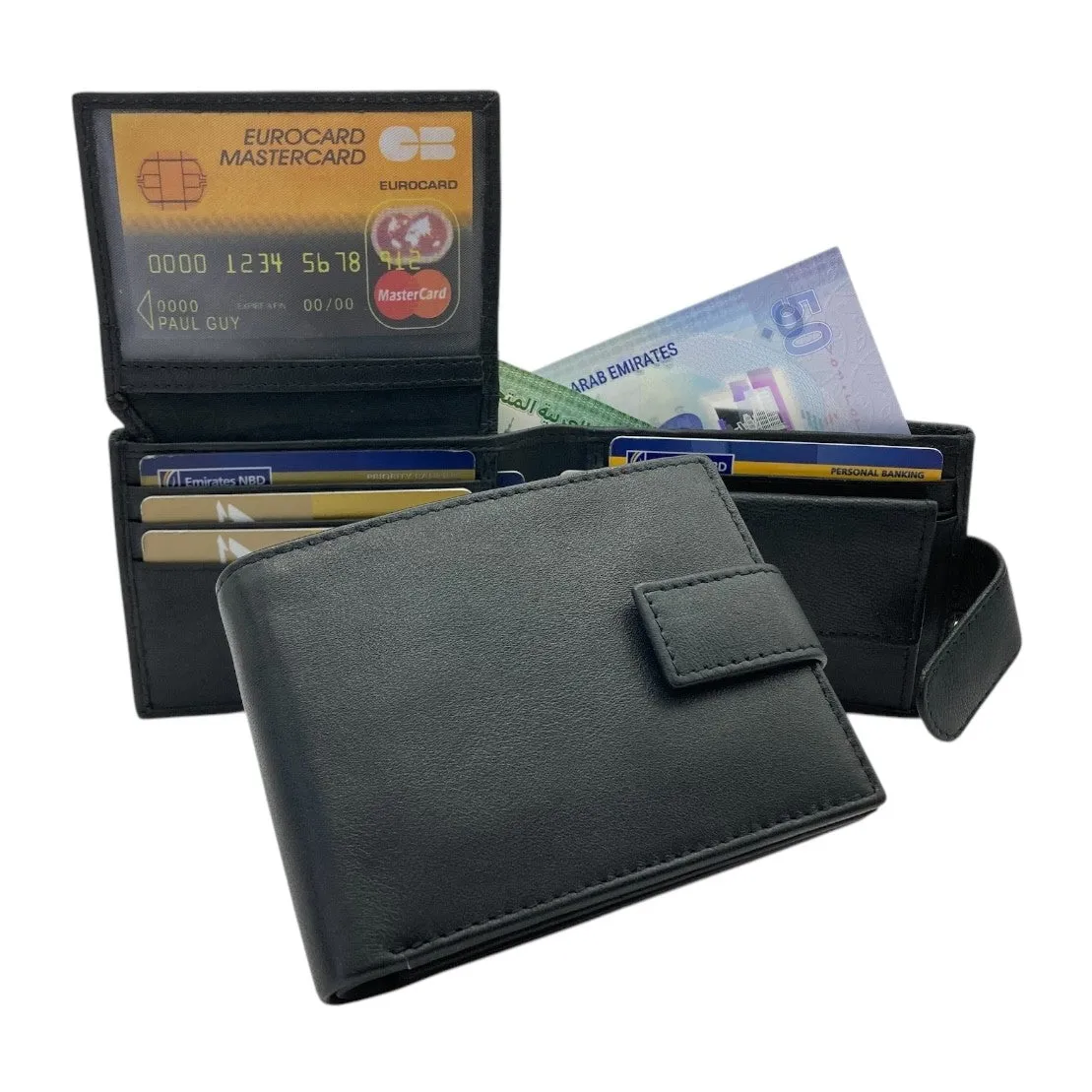 Smooth Top Grain Billfold Wallet # 1347 CP LOOP