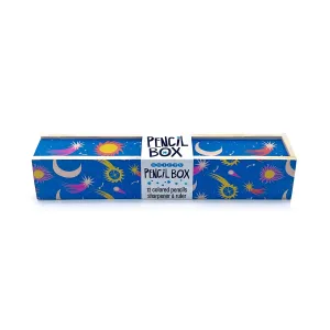 SNIFTY Cosmic Pencil Box   Colored Pencils