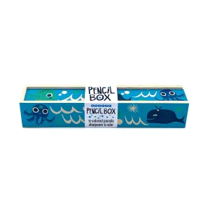 SNIFTY Ocean Friends Pencil Box   Colored Pencils
