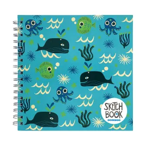 SNIFTY Ocean Friends Square Sketchbook