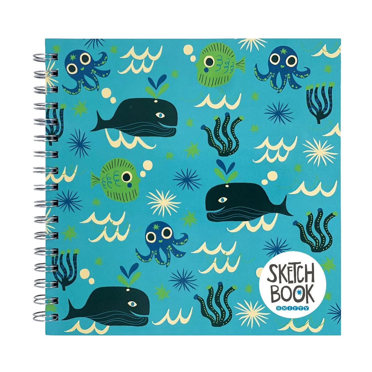 SNIFTY Ocean Friends Square Sketchbook
