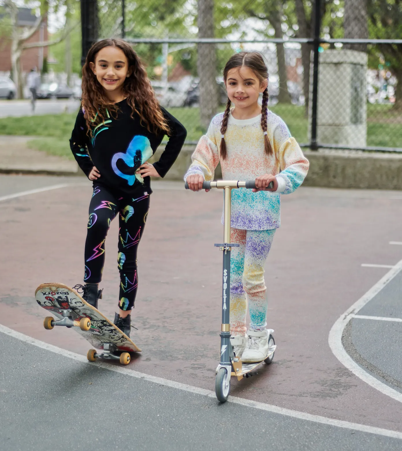 SOFIA TOP - Splatter Print