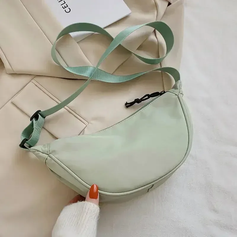 Solid Color Chest Bag for Women