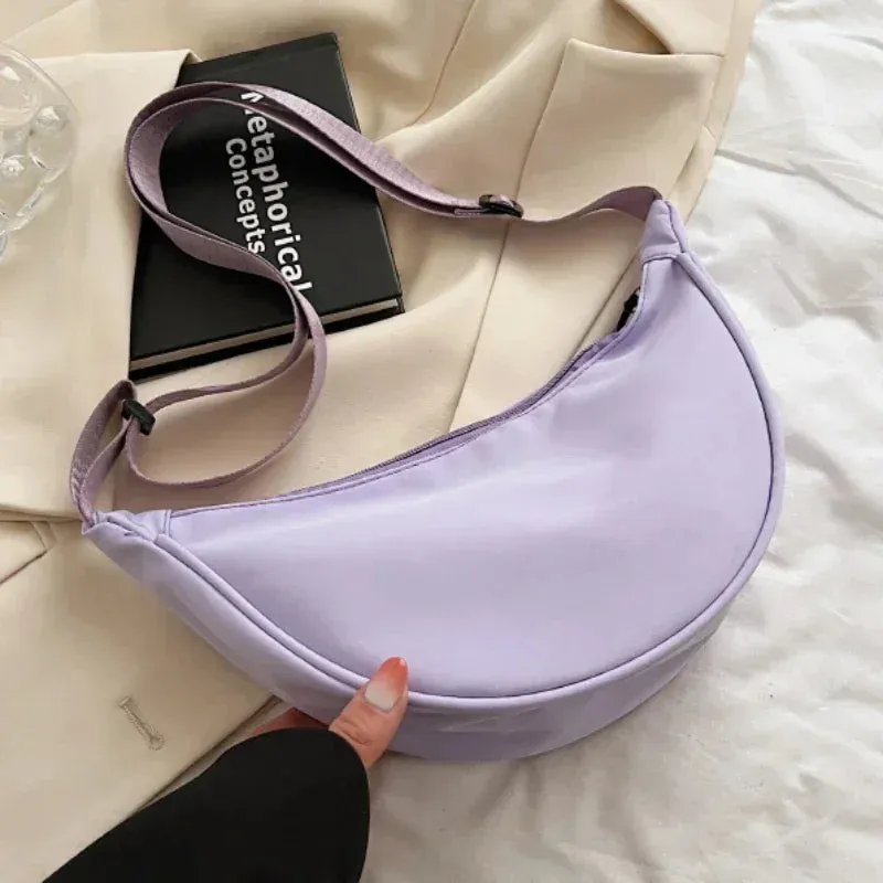 Solid Color Chest Bag for Women