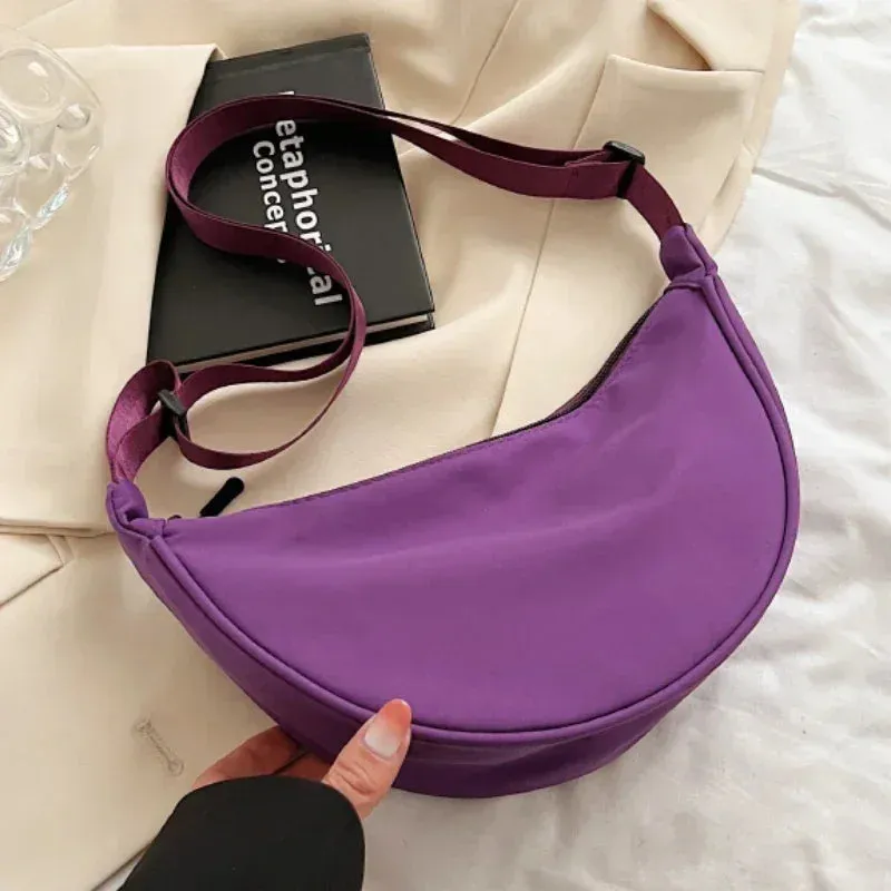 Solid Color Chest Bag for Women
