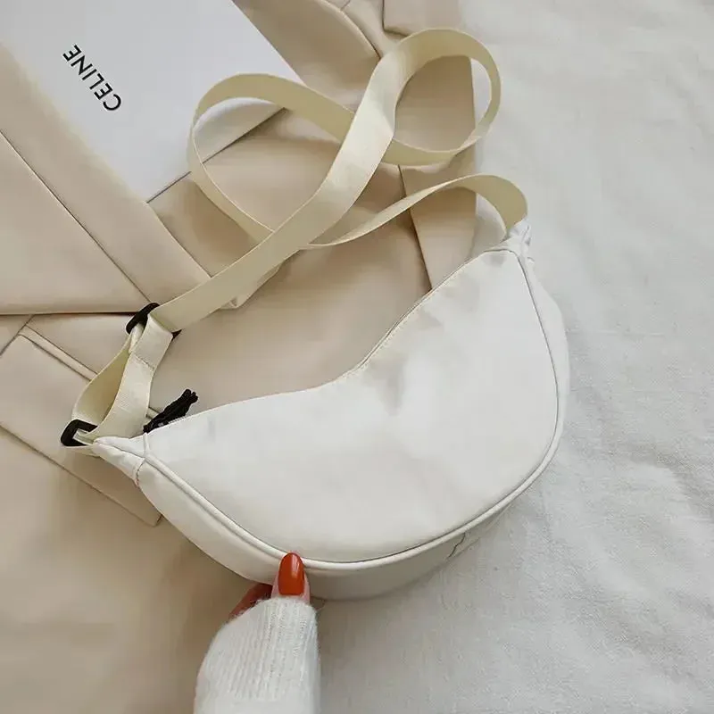 Solid Color Chest Bag for Women