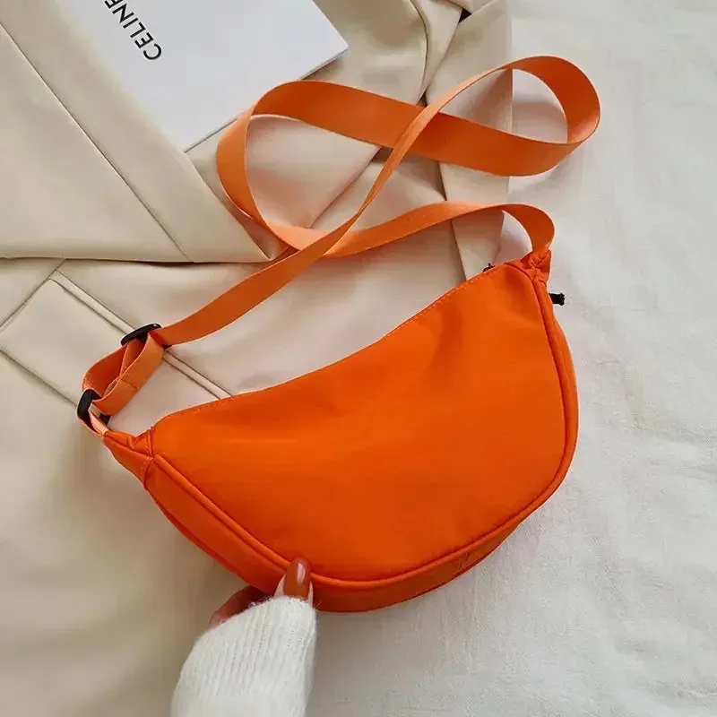 Solid Color Chest Bag for Women
