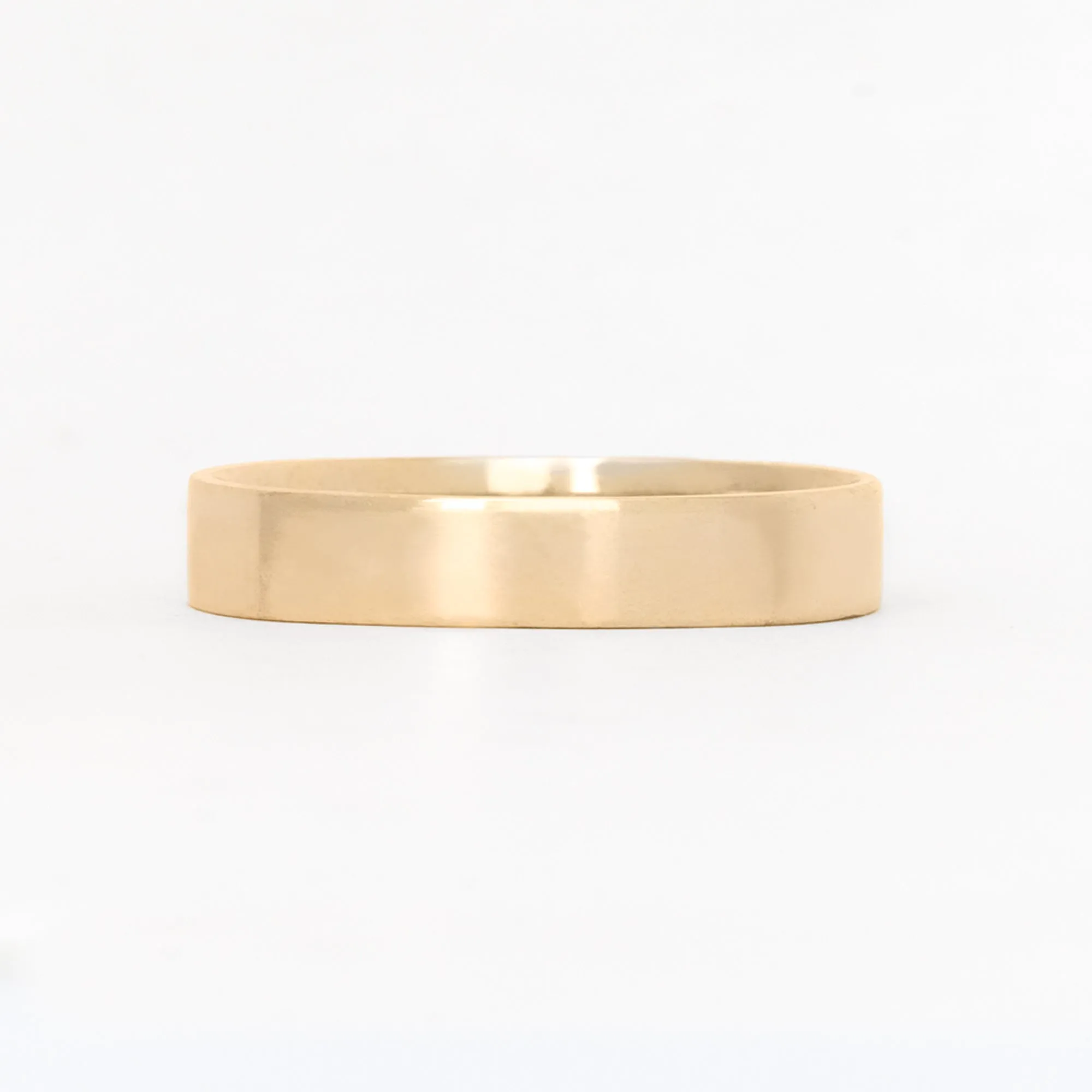 Square 4mm Polished Band