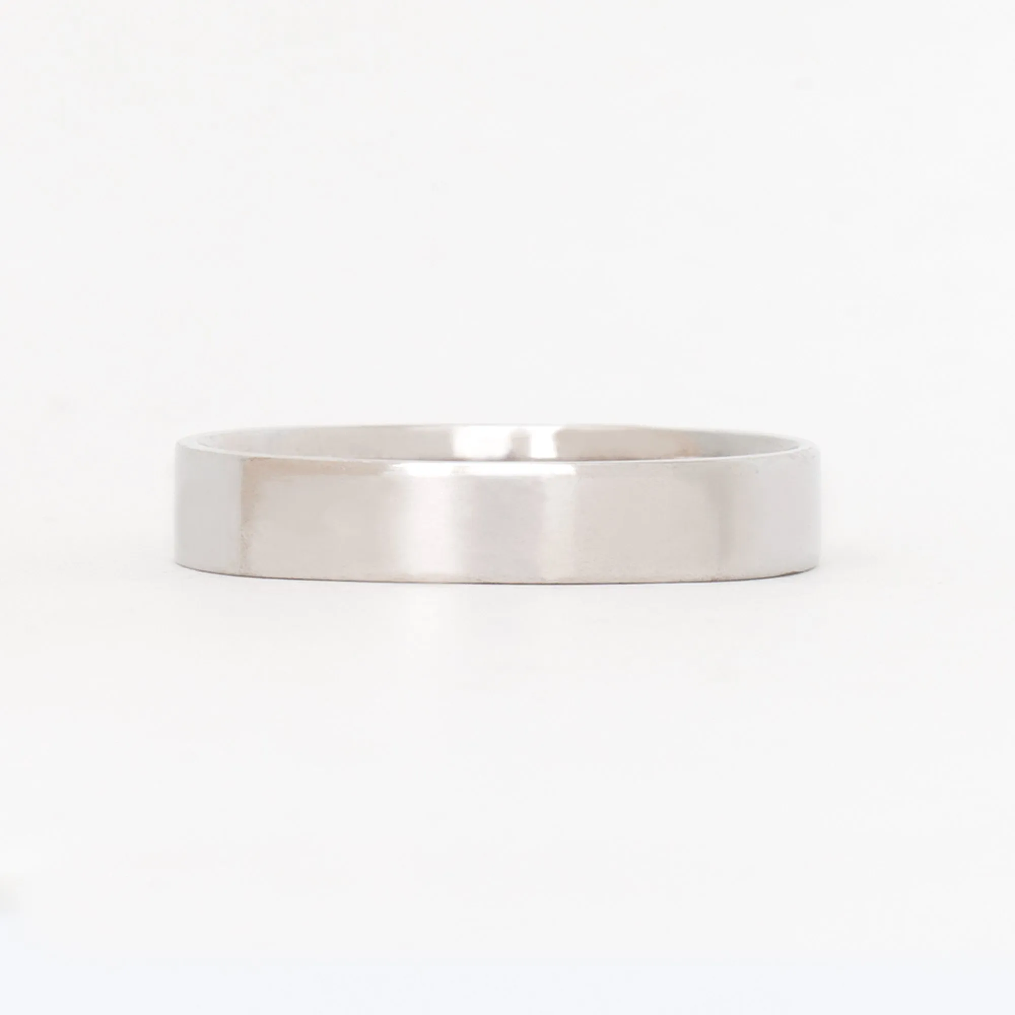 Square 4mm Polished Band