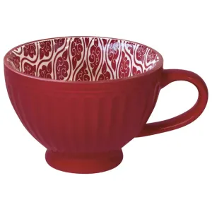 STAMPED LATTE MUG