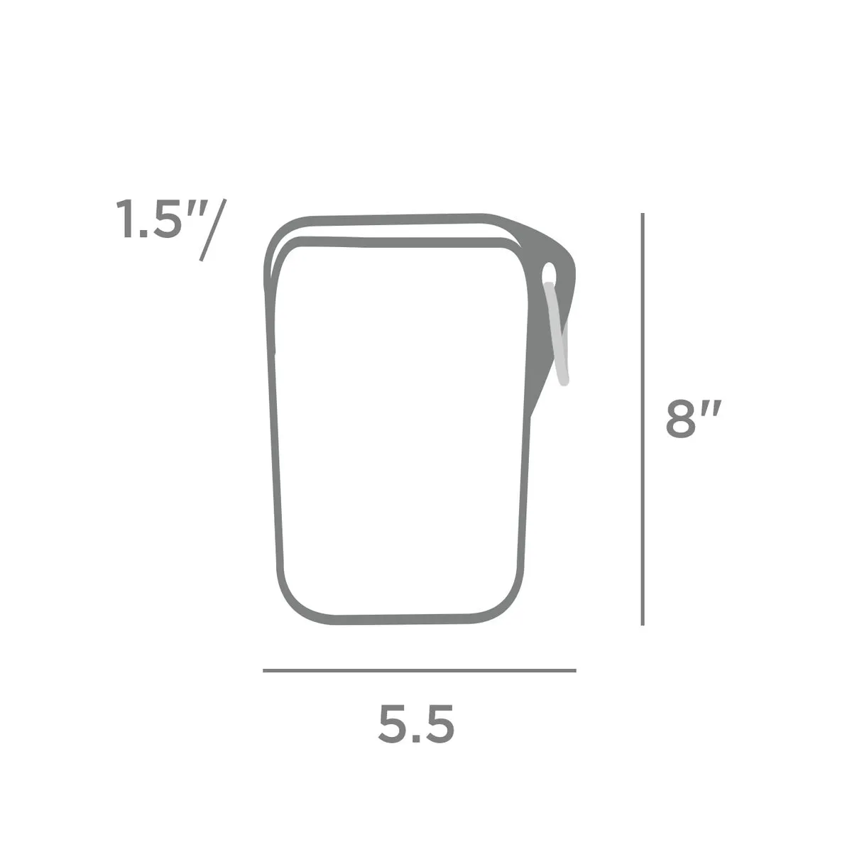 Stasher Bags Reusable Silicone GO Bag