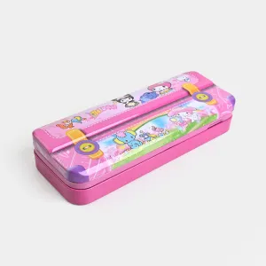 Stationary Pencil Box Metal for Kids