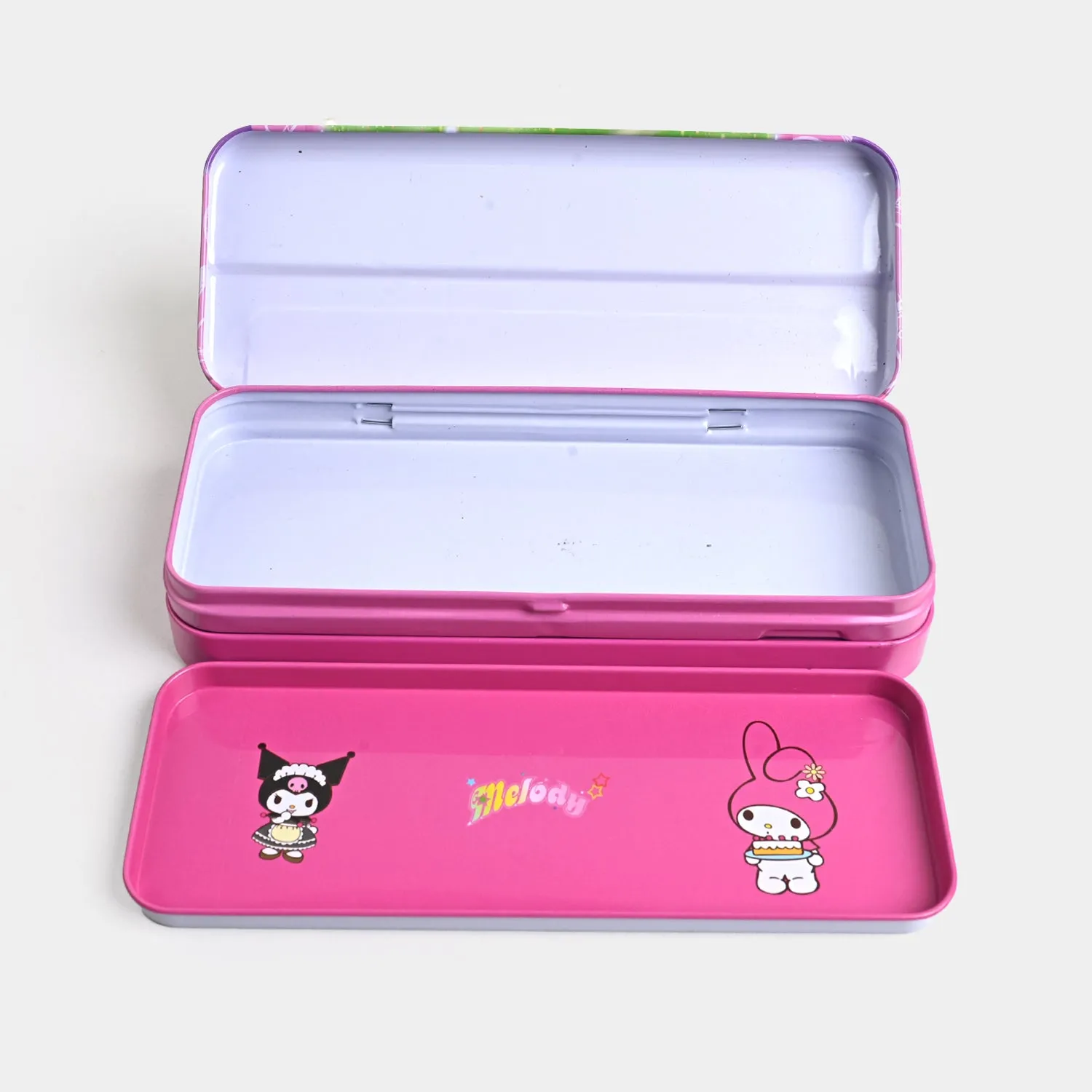 Stationary Pencil Box Metal for Kids
