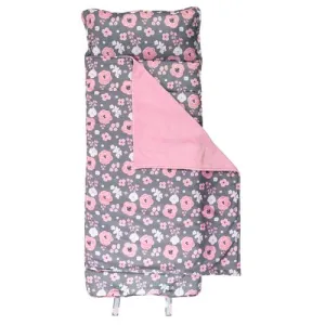 Stephen Joseph Charcoal Flower All Over Print Nap Mat