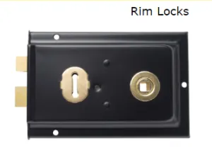 Sterling Rim Sashlock Black