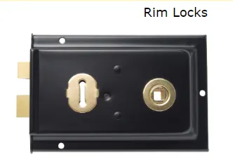 Sterling Rim Sashlock Black