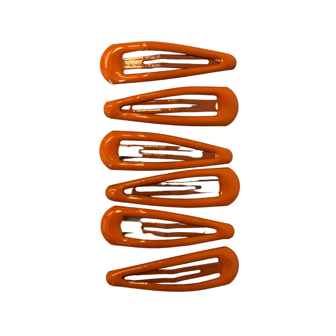 Sunset Orange Hair Accessories