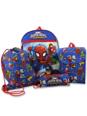 Super Hero Adventures School Backpack Set