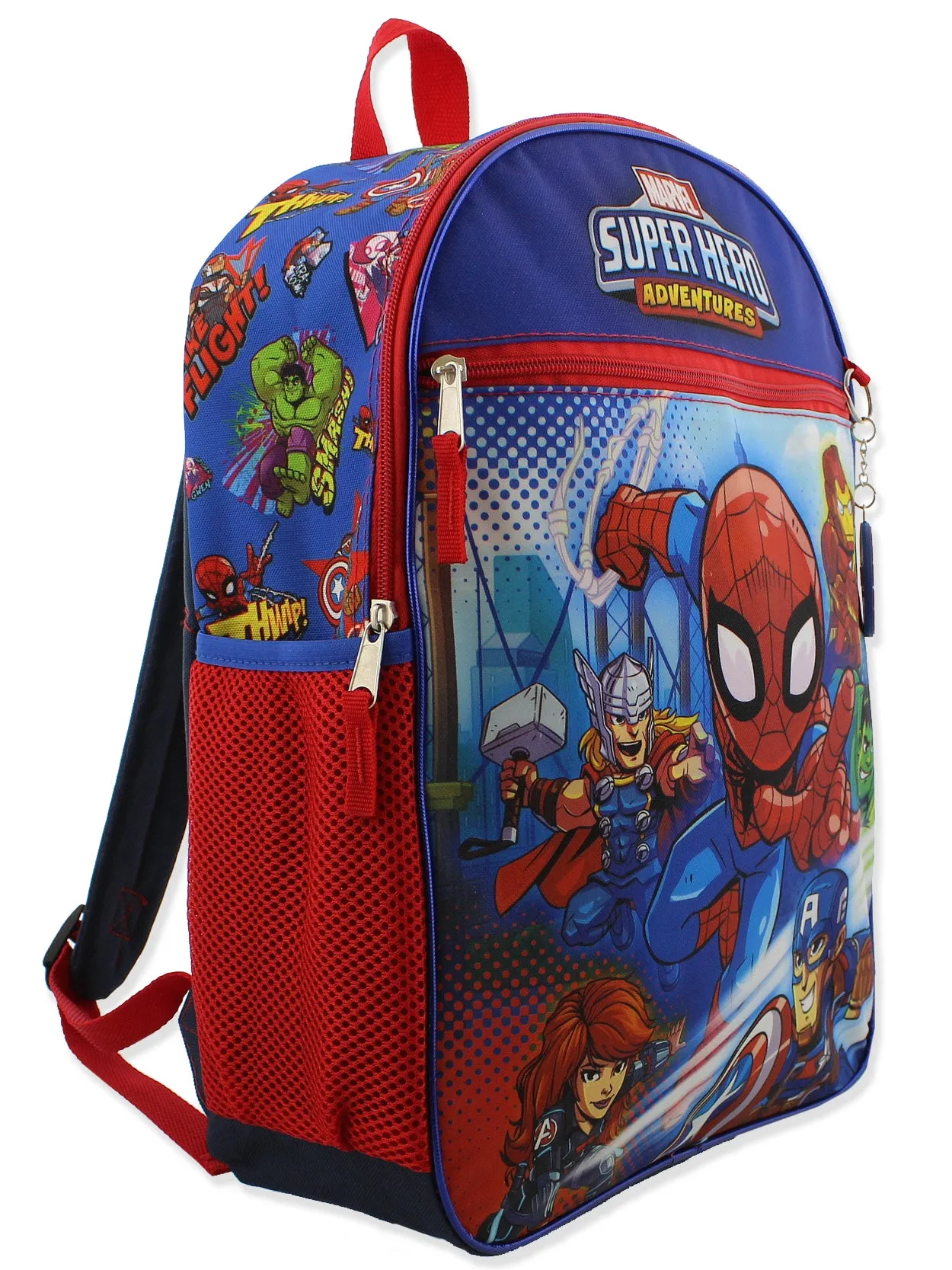 Super Hero Adventures School Backpack Set