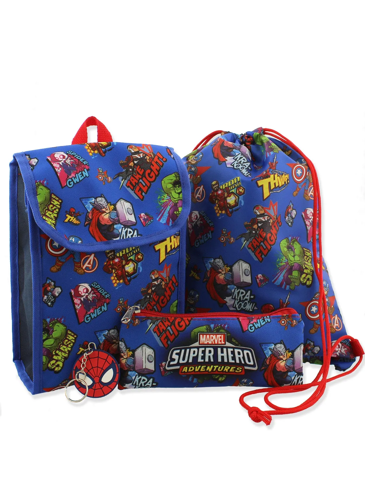 Super Hero Adventures School Backpack Set