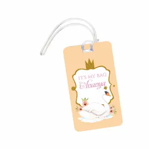Swan Luggage Tag