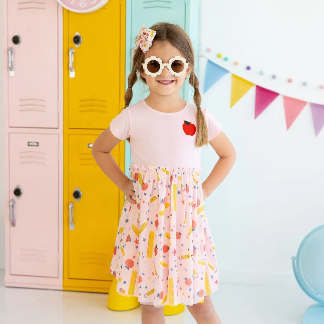 Sweet Wink School Days Short Sleeve Tutu Dress