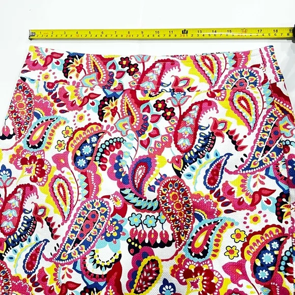 Talbots Persian WT Skirt Paisley Floral - Size 12