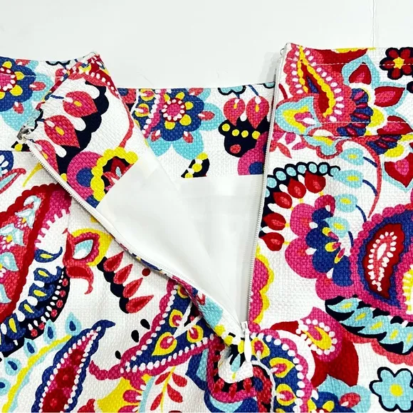 Talbots Persian WT Skirt Paisley Floral - Size 12