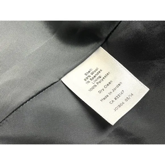 Talbot’s Wool Grey A-Line Knee Length Skirt, Women’s Size 16